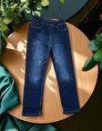 BEL LASTİKLİ DENIM PANTOLON LACİVERT