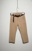 KEMERLİ KETEN PANTOLON Bej