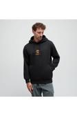 Timberland Print Stack Logo (Bb) Hoodie Erkek Siyah Sweatshirt Tb0A6Wza0011