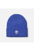 Timberland Tonal Patch Beanie Erkek Mavi Şapka Tb0A65Jaeyq1