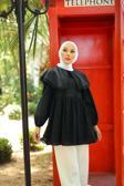Denivy Fırfır Yaka Detaylı Romantik Tesettür Bluz – A Kesim Ve Hacimli Form Dnv-000048