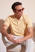 Buratti Pamuklu Regular Fit Düğmeli Erkek Polo Yaka T Shirt 5902127 SARI