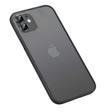 Apple iPhone 12 Kılıf Retro Kenar ve Lens Koruyucu Renkli Kılıf