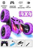 Giffy Oyuncak 2.4Ghz Uzaktan Kumandalı Full Fonksiyon 4 Teker Şarjlı Işıklı 4X4 Rc Akrobat Araba