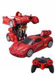 Giffy Robota Dönüşen Racer Uzaktan Kumandalı Sesli Ve Işıklı Robot Araba