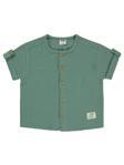 Civil Baby Düz Müslin 6-18 Ay Gömlek - Yeşil12-18 Ay