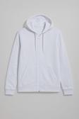 Erkek Fermuarlı Kapüşonlu Cepli İçi Polarlı Sweatshirt