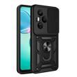 Honor 400 Pro Kılıf Magnetik Standlı Kamera Korumalı Zore Sürgülü Vega Kapak