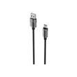 hkm tech KNIT GLAM 2.1A hızlı şarj destekli, USB-A to Type-C Şarj ve Data Aktarım Kablosu, 1 metre
