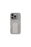Amazingthing İphone 16 Pro Max Kılıf Magsafe Şarj Özellikli Standlı Titan Pro Plus Kapak Gri