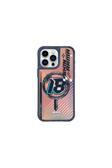 Skinarma İphone 15 Pro Uyumlu Skinarma Magsafe Şarj Özellikli Sticker Yapıştırmalı Drift Kapak Mavi