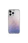Switcheasy İphone 14 Pro Max Uyumlu Kılıf Parlayan Simli Şeffaf Lisanslı Starfield Kapak Mor