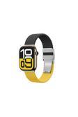Amazingthing Watch 10 46Mm Glamour Blend Hasır Kordon Siyah - Sarı