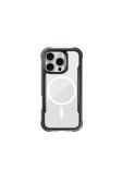 Raptic İphone 16 Pro Kılıf Magsafe Uyumlu Airbagli Shield Serisi Şeffaf Arka Yüzey Kapak Kahverengi