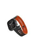 Skinarma Watch 44Mm Skinarma Gemini Serisi Tpu Magnetik Silikon Kordon Siyah-Turuncu