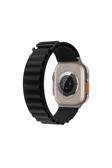 Amazingthing Watch Ultra 49Mm Amazingthing Titan Spor Hasır Kordon Siyah