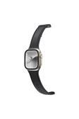 Amazingthing Watch 7 41Mm Amazingthing Titan Swift Deri Dokulu Silikon Kordon Siyah