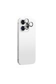 Amazingthing İphone 16 Pro Max Amazingthing Anti Reflective Kamera Lens Koruyucu Uygulama Aparatlı Gümüş