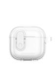 Amazingthing Airpods 4 Kılıf Amazingthing Magnetik Kilit Tasarımlı Minimal Serisi Kılıf Şeffaf