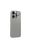 Amazingthing İphone 16 Pro Amazingthing Yansıma Önleyici Kamera Lens Koruyucu Uygulama Aparatlı Gri