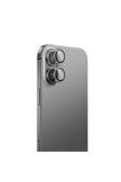 Benks İphone 16 Plus Uyumlu Benks Dr Safir Kamera Lens Koruyucu Gümüş