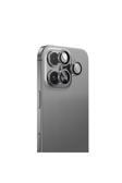 Benks İphone 16 Pro Uyumlu Metal Kamera Lens Koruyucu Parlama Önleyici Glass Warrior Gümüş