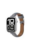 Amazingthing Watch 10 46Mm Amazingthing Glamour Class Deri Kordon Gri