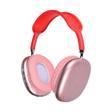 Lapas Lapas P10 Hi-Fi Ses Kalitesi Ayarlanabilir Ve Katlanabilir Kulak Üstü Bluetooth Kulaklık Kırmızı