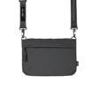 Skinarma Satchel Juno Desenli Naylon Scout Bilek Askı Kayışlı Aksesuar Çantası Gri