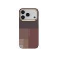 Raptic İphone 17 Pro Uyumlu Kılıf M-Safe Şarj Özellikli Raptic Aramid Skin Transform Seri Kapak Kahverengi