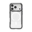Raptic İphone 17 Pro Uyumlu Kılıf M-Safe Şarjlı Airbagli Shield Serisi Şeffaf Arka Yüzey Kapak Siyah