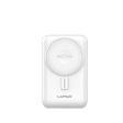 Lapas Lapas Lp-Pw004 Akıllı Saat Kablosuz Şarj Özellikli Wireless Powerbank 10000Mah 15W Beyaz