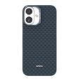 Raptic İphone 17 Uyumlu Kılıf M-Safe Şarj Özellikli Raptic Aramid Skin Origin Serisi Kapak Lacivert
