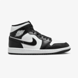 NİKE Jordan Air 1 Mid Siyah Spor Ayakkabı