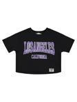 Civil Girls Los Angeles Baskılı 2-5 Yaş Tişört - Siyah4-5 Yaş