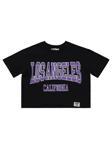 Civil Girls Los Angeles Baskılı 10-13 Yaş Tişört - Siyah12-13 Yaş