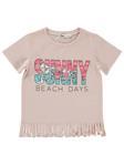 Civil Girls Sunny Baskılı 2-5 Yaş Tişört - Pudra2-3 Yaş