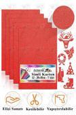 Simli Karton A3 30x40 cm 5 li 1 Paket Simli Fon Kartonu Parıltılı Kağıt Anasınıfı Kreş Etkinlik Proje Dekoratif