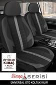 Store Nissan Qashqai 1.6 Tekna Executive 4X2 Glassroo 2009 Uyumlu Kumaş Sinop Oto Kılıfı Tam Set Siyah