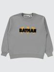 Batman Baskılı 10-13 Yaş Sweatshirt - Gri10-11 Yaş