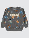 Civil Boys Space World Empirmeli 2-5 Yaş Sweatshirt - Gri3-4 Yaş