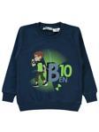 Ben10 Baskılı 2-5 Yaş Sweatshirt - Lacivert2-3 Yaş