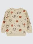 Civil Boys Emoji Empirme 2-5 Yaş Sweatshirt - Gri2-3 Yaş