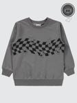 Civil Boys Skate Dama Baskılı 2-5 Yaş Sweatshirt - Gri2-3 Yaş