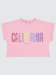 Civil Girls California Baskılı 6-9 Yaş Tişört - Pembe9-10 Yaş
