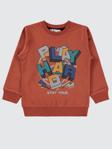 Civil Boys Play Hard 2-5 Yaş Sweatshirt - Turuncu2-3 Yaş