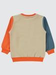Civil Boys Good Vıbes Baskılı 2-5 Yaş Sweatshirt - Turuncu3-4 Yaş