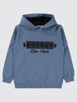 Civil Boys Brooklyn Baskılı Kapşonlu 6-9 Yaş Sweatshirt - Mavi9-10 Yaş