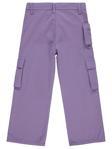 Civil Girls Üç Cepli Kargo 6-9 Yaş Pantolon - Lila9-10 Yaş