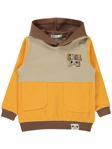 Civil Boys Cool Dog Baskılı Kapşonlu 2-5 Yaş Sweatshirt - Sarı2-3 Yaş